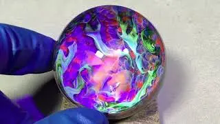 Vortex Marble Handmade by Bill Grout 2.02