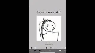 Support a young artist? (Old trend? Yes. Do i care? No.)