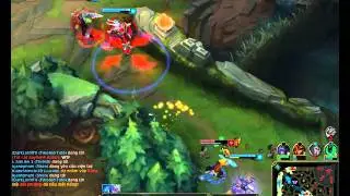 Twisted Fate VS Ezreal in Mid Lane Ranking Game Vietnam