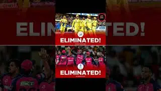 Eliminated😢💯✨#csk#rr#msdhoni#sanjusamson#shorts#cricketshorts#ipl#ipl2025#cricket