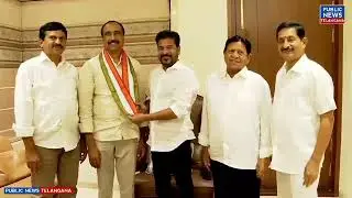 Jagtial BRS MLA Sanjay Kumar Join In Congress Party In presence CM Revanth Reddy