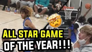 All Star Game Of The Year!! Jd Davison Throws it off the BACKBOARD!!🔥