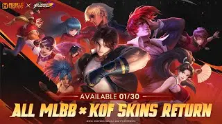 All KOF Collab Skins Return | MLBB × KOF Collab Skins | Mobile Legends: Bang Bang