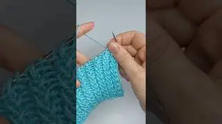 Классный узор спицами