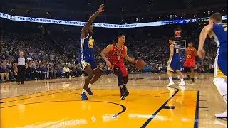 Jeremy Lin gets 4th qtr minutes over Trae Young - 11/14/18 Hawks at Warriors