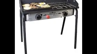 camp chef expedition 2 stove with bonus cast iron griddle