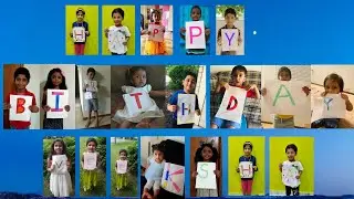 First Birthday Wishes From Family Members and Friends To Veeksha | virtual birthday wishes