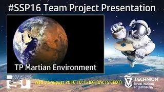 ISU SSP16 - TP Presentation Martian Environment