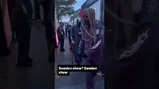 Slipknot backstage Sweden 2025 #slipknot #metal #shorts