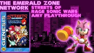 Streets Of Rage 2 Sonic Wars Amy Rose Playthrough