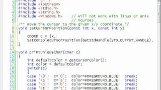 memviewer part25 - console cursor position for the win32 console