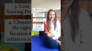 Procedure for starting preschool in india #shorts