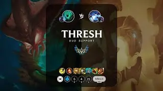 Thresh Support vs Xerath - KR Challenger Patch 13.15