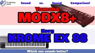 Yamaha MODX8+ vs Korg KROME EX 88: Sound vs Sound COMPARISON! Which one SOUNDS better?