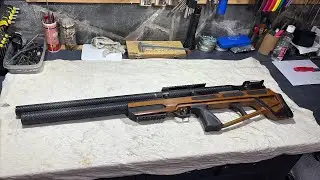 As&iacute; qued&oacute;  el PRO HUNTER 6,35(ca&ntilde;o lothar), un rifle que fue m&iacute;o y me dio muchas satisfacciones!!