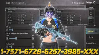 New Update 4.2⚡Best Sensitivity Code + Control Settings Pubg Mobile/Bgmi Sensitivity 2026