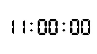 11 Hours Timer | White Screen With Silent Focus | NX