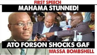 Ato Forson Shocks All at Ghana Armed Forces WASSA &mdash; First Speech Leaves Mahama Speechless