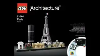 LEGO Architecture- 21044 -Paris- How To Build Instructions