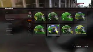 All F1 2017 Helmets in the colors of BRASIL