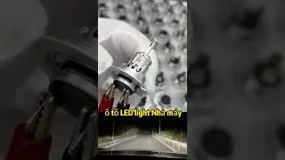Eye-catching LED car headlight low-voltage lighting test#led360 #ledheadlights #autoledlights #oem