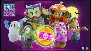 Ich spiele seit 1 Jahr wieder FALL Guys|Halloween BATTLE pass Wild