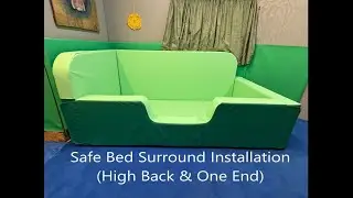 Safe Bed Surround Installation (High Back and End 90cm) - Special Needs / Autism Beds