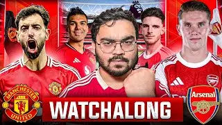 LIVE WATCHALONG: Arsenal vs United 🔥 | Historic Rivalry Clash (HINDI) @GoalOye @BluesDressingRoom