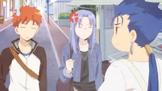 Emiya san Chi no Kyou no Gohan | Caster & Lancer Talk