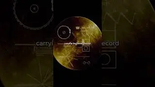 NASA Sent This Mysterious Message to Aliens👽Voyager Golden Record #voyager  #aliens #shorts #nasa