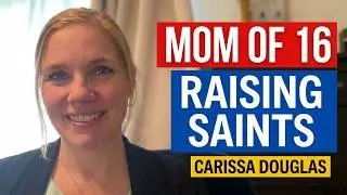 How to be a mother of 15 kids: Carissa Douglas, Canadian author/illustrator shares faith and family