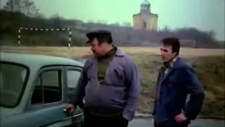 Състезание - човек срещу автомобил от филма 