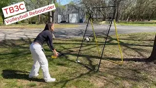 TB3C 7x4 ft Volleyball Rebounder Net Equipment#VolleyballTraining #RebounderNet #sportsequipment