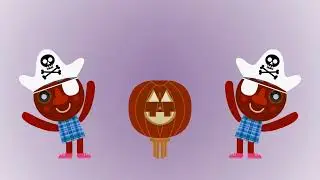 Noodle&Pals Jack-O'-Lantern Intro Logo Sponsored By Klasky Csupo 2001 Effects