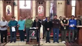 لحن بيك ثرونوس ( كرسيك يا اللة ) روعة / المرتل بولا منير و خورس افا انطونى