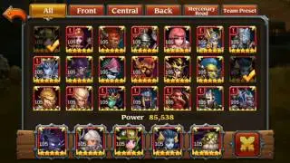 Heroes Charge Chapter 20 normal 1-17 No Hero vip and 3*