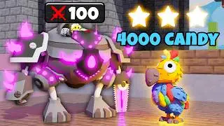 I Got 100 Kills, 200 Emeralds, And 4000 Candy With Hephaestus + Lucia Kit (Roblox Bedwars)