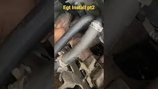 EGT install pt 2 location #cummins #diesel #install #truckdriver #ram #crewcab #longbed #glowshift