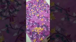 Maslin Tantuz Handwoven Jamdani saree  #subscriber #saree #everyone #fashion #bengalhandloom