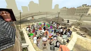 Unlimited Nextbots In GTA Sanandriaz Map Gmod