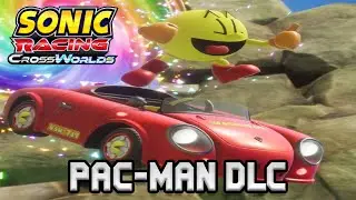 Sonic Racing CrossWorlds - All PACMAN Characters & Track Gameplay - No Commentary