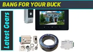 Best Video Intercom System with Electric Door Lock and 150FT Cable - Ultimate Home Security