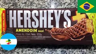 Hershey's + Oblea Man&iacute; y Chocolate - Obleas Rellenas y Ba&ntilde;adas - Wafers (Brasil 🇧🇷) - Hersheys