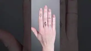 Finger tattoo ideas #tattoos #fun #fingertattoos #inked