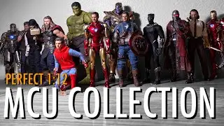 1:12 Scale MCU Avengers Action Figure Collection