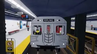 Roblox TTC Line 2 Subway - Bombardier T1 5170 - Kennedy Station to Kipling Station (Full Video)