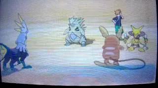 Pokemon Sun: Battle Tree Doubles: VS Blue