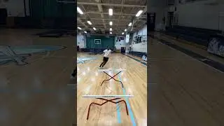 Quick explosive hops sprint react hecostix #explosivefeet#reactiondrills#speedandagility