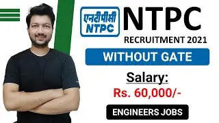 NTPC Recruitment 2021 | Engineers Post | ONLY Interview | without GATE | Latest Jobs Recruitment