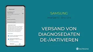 Diagnosedaten senden - Samsung [Android 12 - One UI 4]
